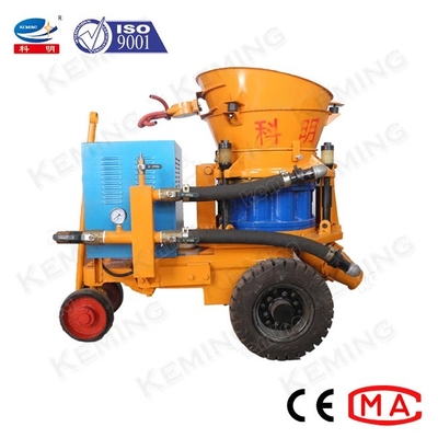 Concrete Spraying Machines Dry Concrete Sprayer Machine Shotcrete Gunite Equipment With Compressor